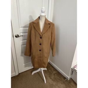 Women's Coldwater Creek Felted Mid Length Coat XL (16) NWT